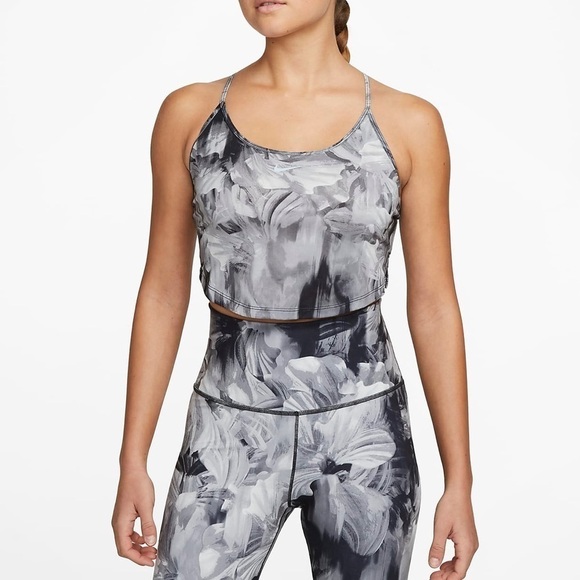 NWT Nike Dri-FIT One Cropped Printed Tank Top - Size 3XL - Picture 1 of 12